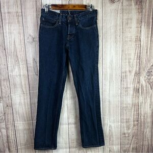 Hollister Men's Dark Blue Slim Straight Jeans